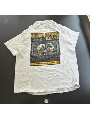 The Bus Show 2005-06 Tour Graphic T-Shirt White Size L